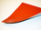 Plancha lisa 200 X 200 m/m  grueso 1 m/m en Silicona color Roja